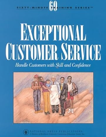 book jacket cover -  exceptional customer service