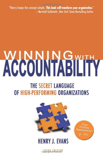 book jacket cover -  winning with accountability