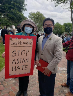 Stop AAPI Hate Rally | Photo by Yuan Tao