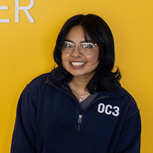Headshot of Lesley Solano-Alonso, Student Coordinator for OC3