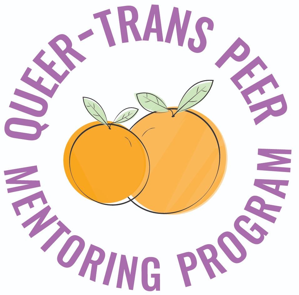 QTPM logo with two oranges in the middle