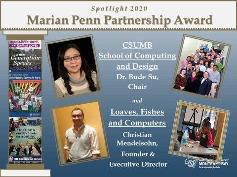 2020 Marian Penn Awardees