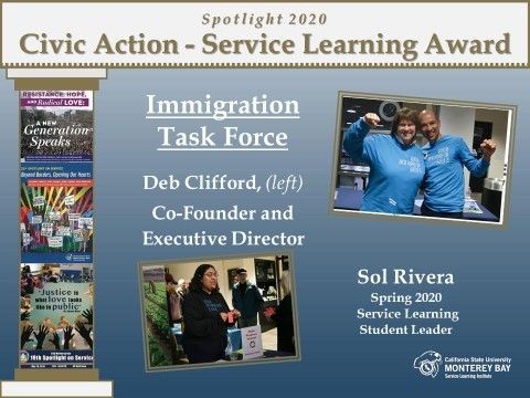 2020 Civic Action-Service Learning Awardees