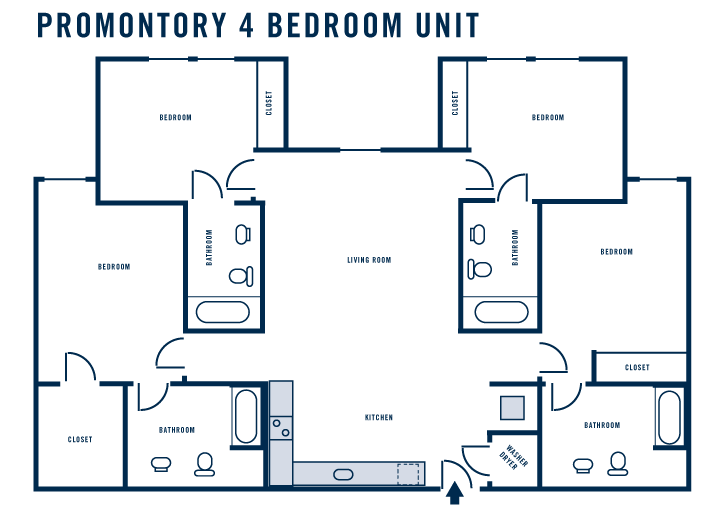 Promontory 4 Bedroom Unit