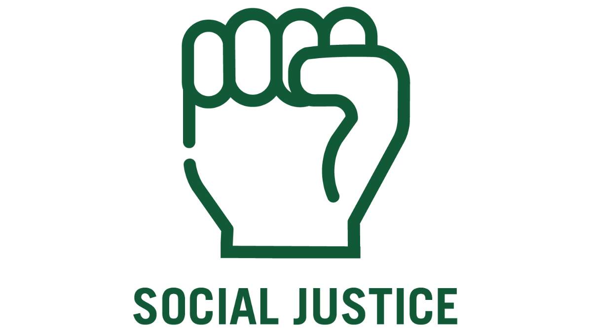 social justice and fist icon