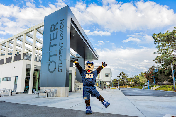 Monte standing outside the OSU.