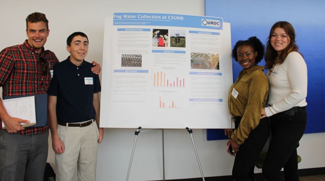 CCARE & UROC students, 2018 Summer Research Symposium