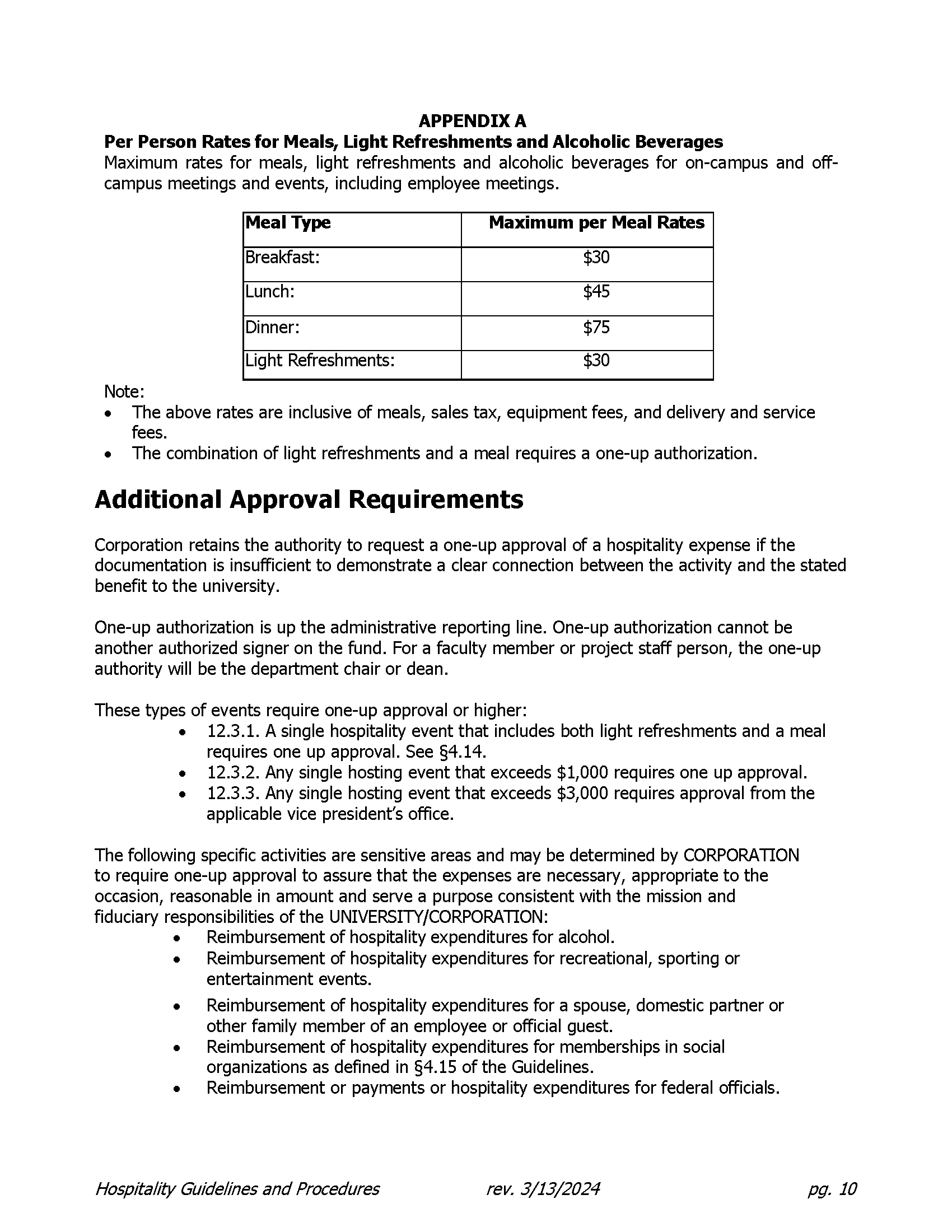 HOSP 2 APPENDIX A
