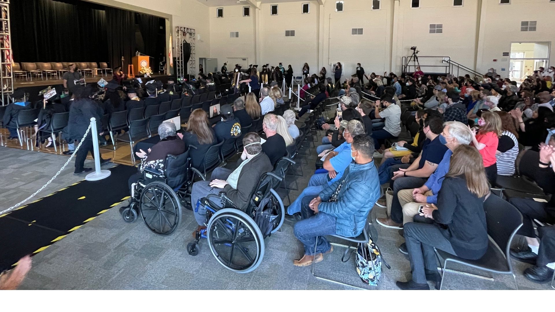 2021 in-person commencement