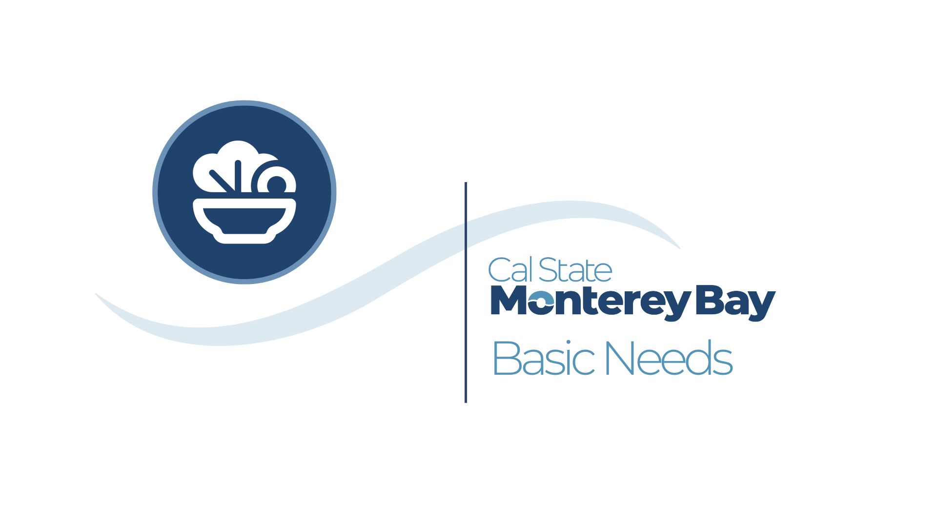 Basic Needs Logo with Salad Icon